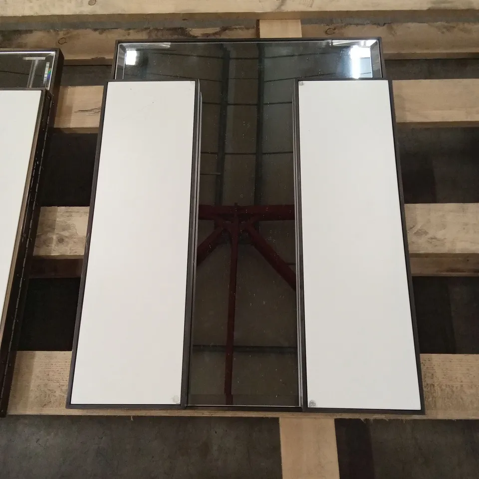 QUALITY DESIGNER CRYSTAL MIRROR WITH WINGS AND BRASS