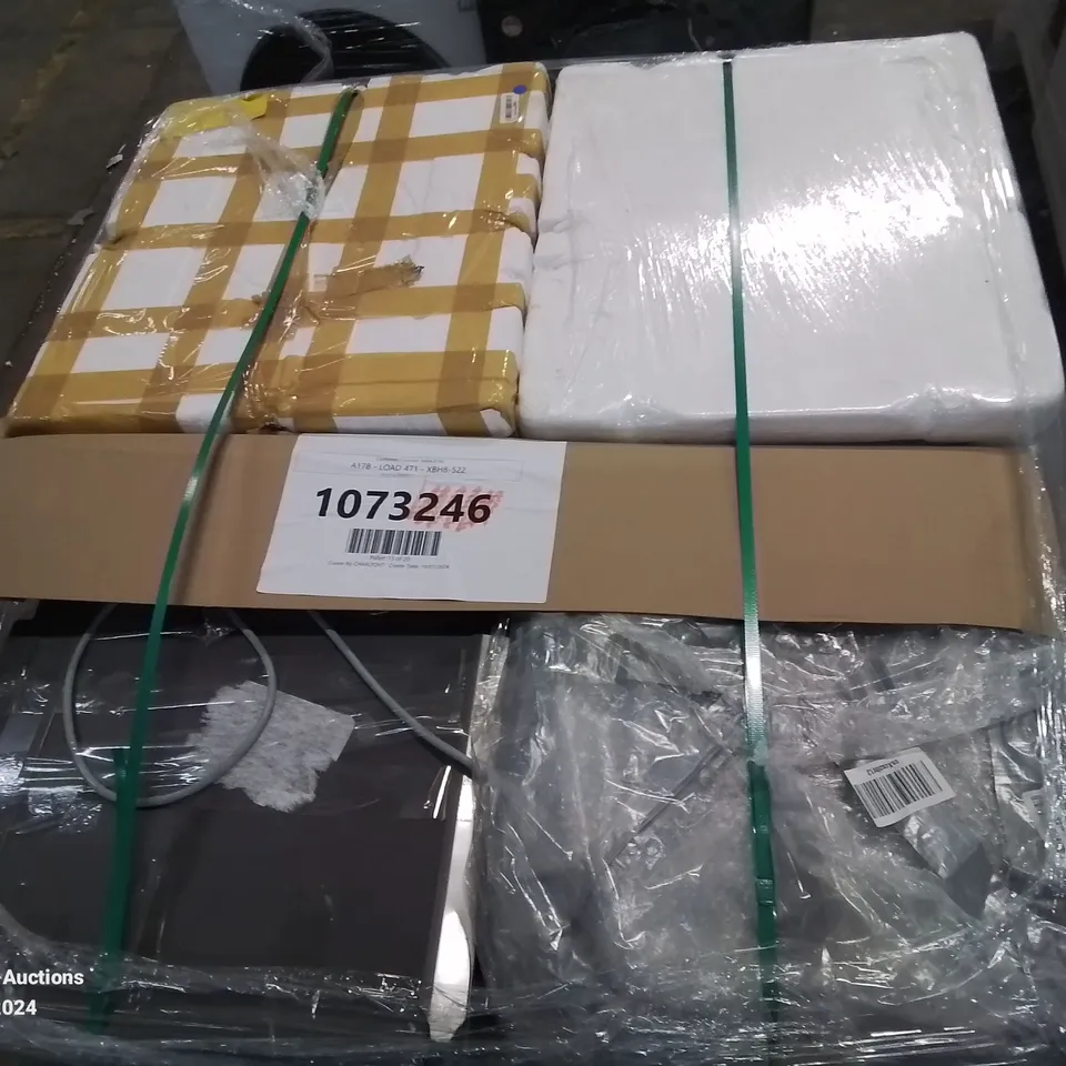 PALLET OF APPROXIMATELY 4 UNPROCESSED RAW RETURN WHITE GOODS TO INCLUDE;