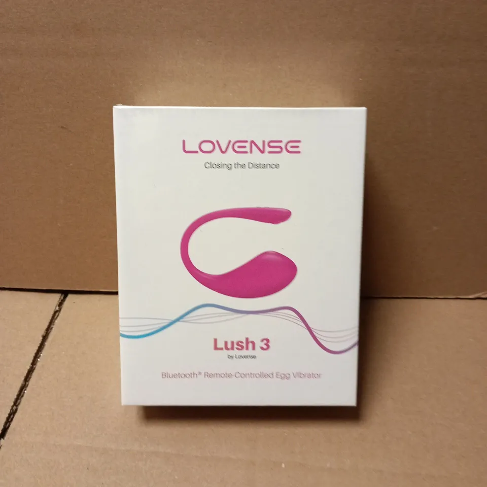 SEALED LOVENSE LUSH 3 BLUETOOTH REMOTE CONTROLLED EGG VIBRATOR
