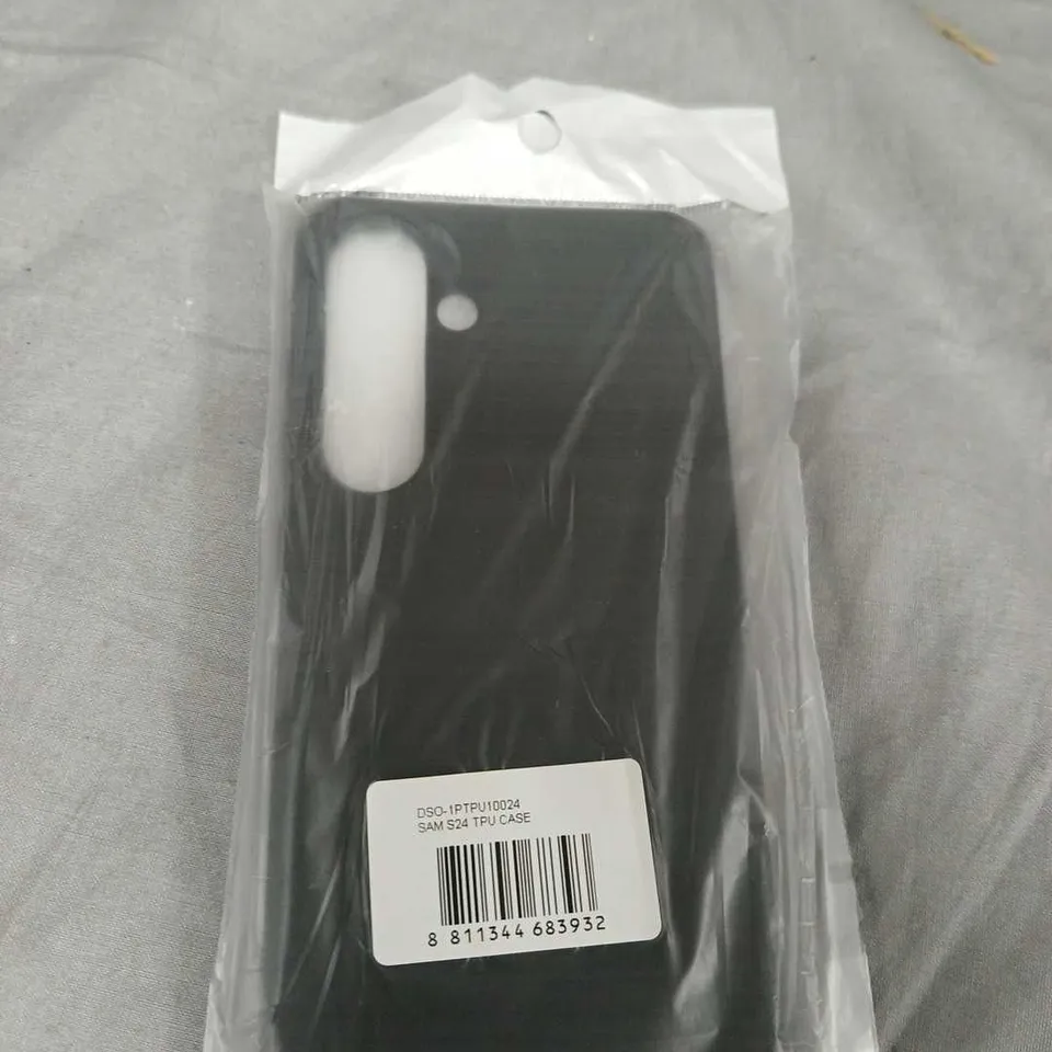 SAMSUNG GALAXY S24 TPU CASE – BLACK 30 TOTAL PIECES  