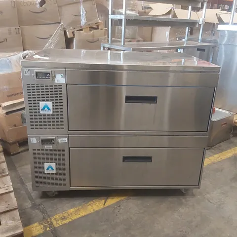 DOUBLE ADANDE DRAWER TEMPERATURE CONTROLLED FOOD STORAGE CABINET