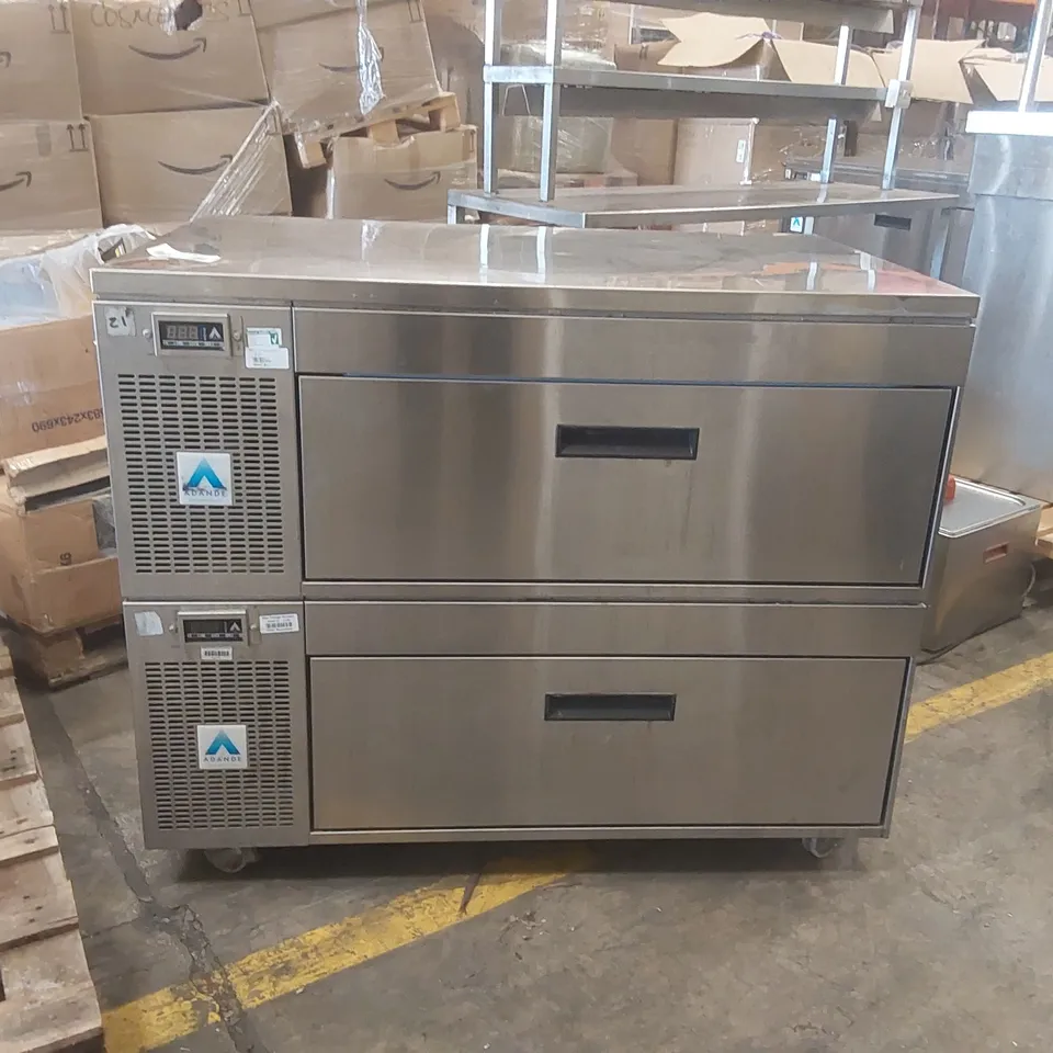 DOUBLE ADANDE DRAWER TEMPERATURE CONTROLLED FOOD STORAGE CABINET