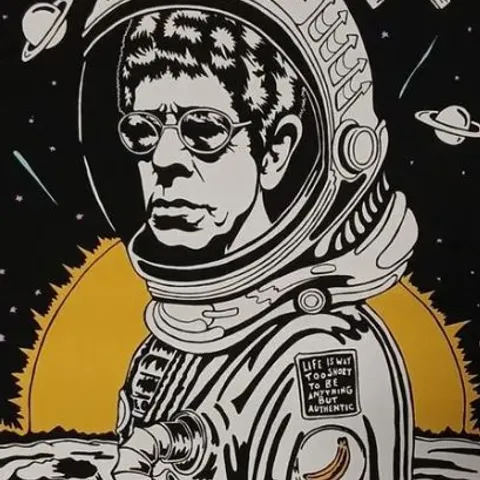 LUKE MCLEAN – SATELITE OF LOVE SIGNED PRINT
