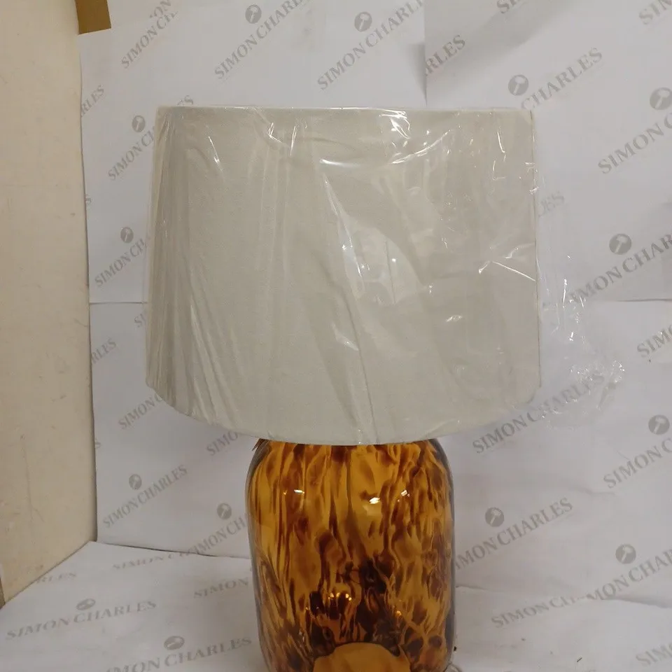 JOHN LEWIS TORTOISE SHELL LAMP