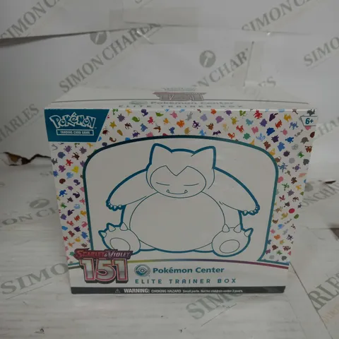 POKEMON TRADING CARD GAME - SCARLET AND VIOLET - ELITE TRAINER BOX