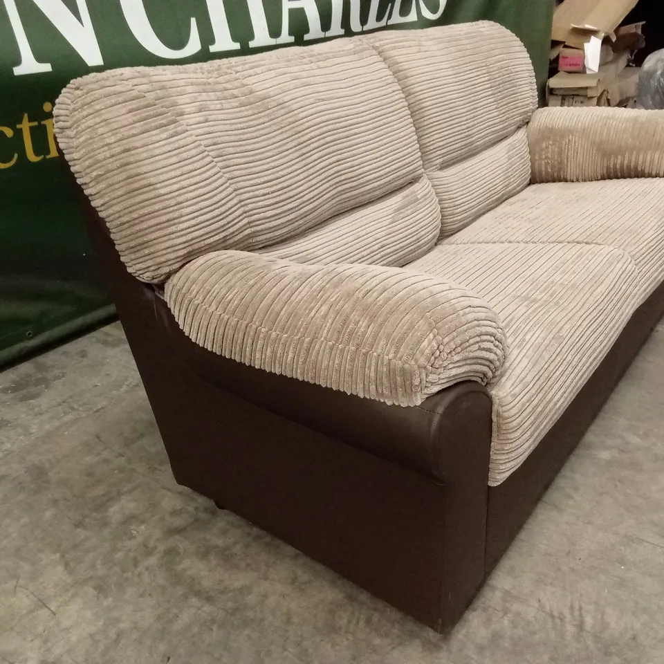 ORCHARD 3 SEATER SOFA - BROWN/BEIGE
