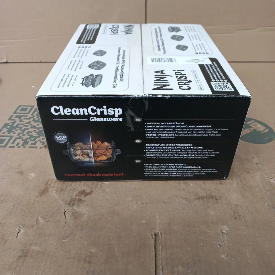 NINJA CRISPI CLEANCRISP LARGE GLASS CONTAINER & LID – 3.8L