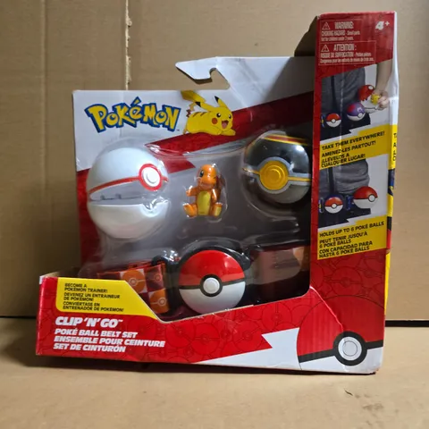 POKÉMON CLIP 'N' GO POKÉ BALL BELT SET – BOXED