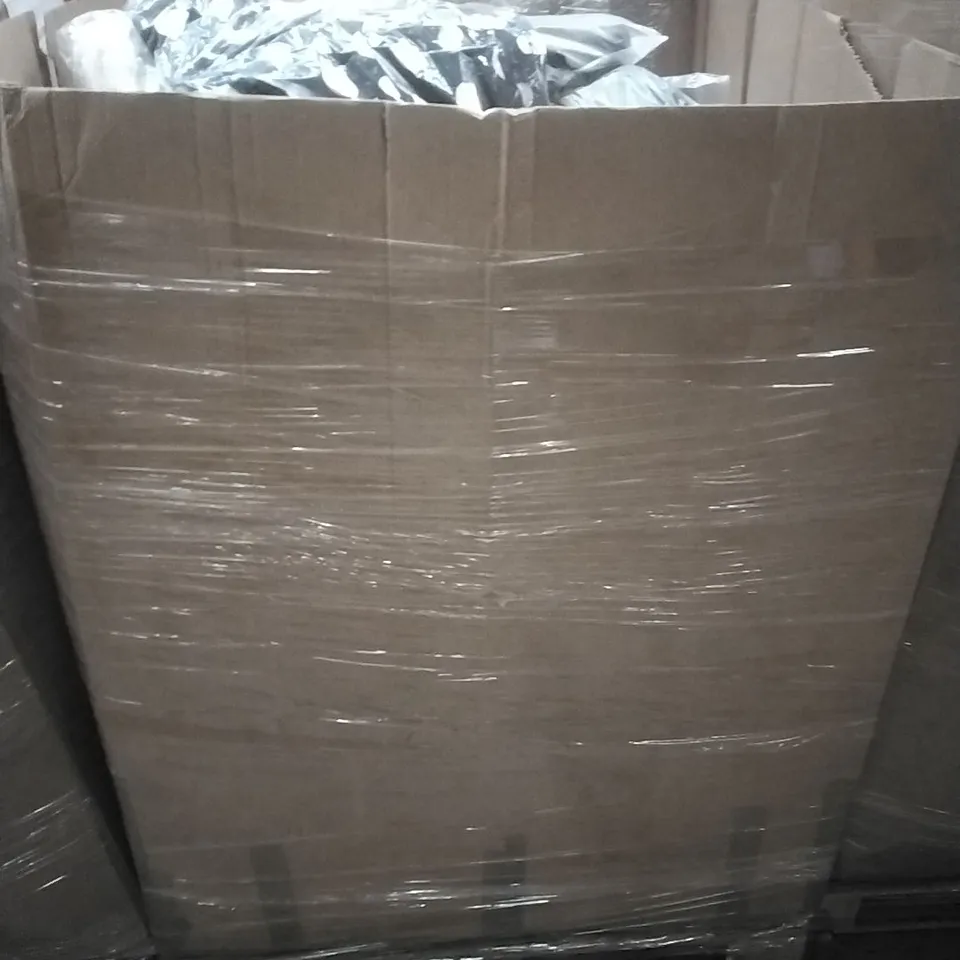 PALLET CONTAINING APPROXIMATELY 90 WOMEN'S DESIGNER CLOTHES WHICH INCLUDE; JD WILLIAMS COATS, SKIRTS, DRESSES ETC