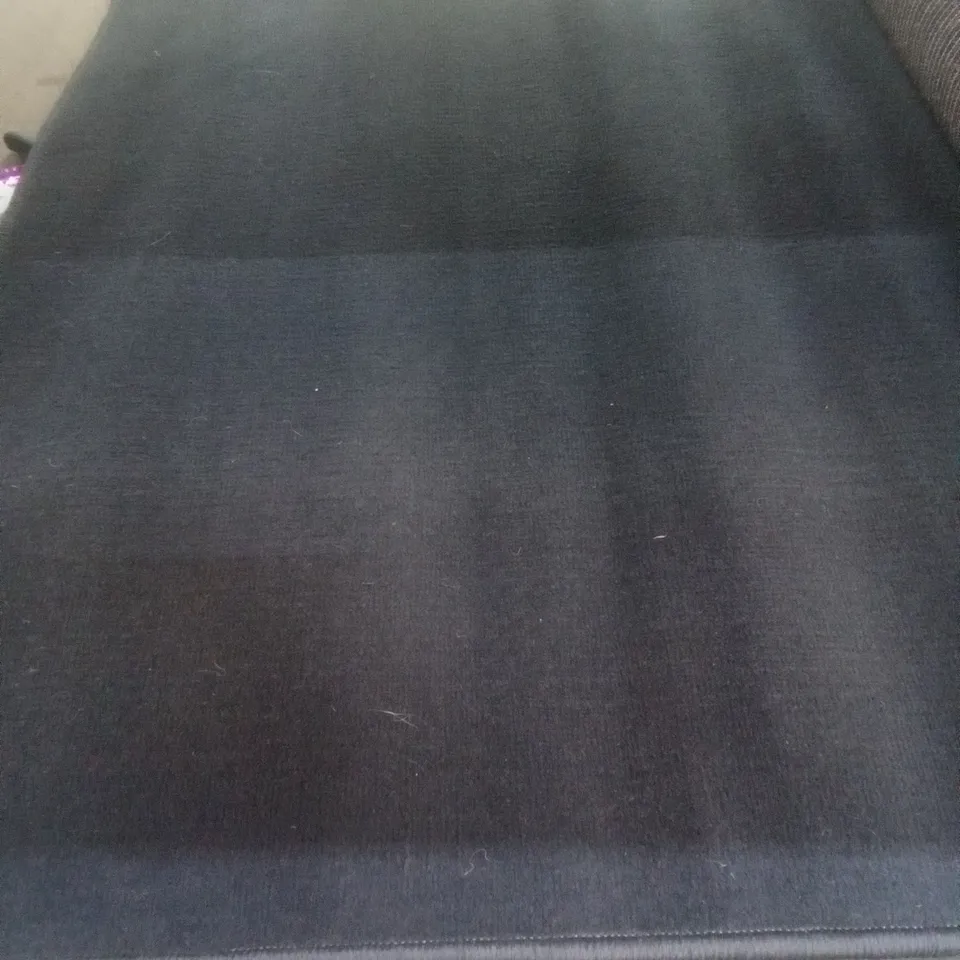 ADDINGHAM TUFTED DARK GREY HALLWAY RUG 270X100CM