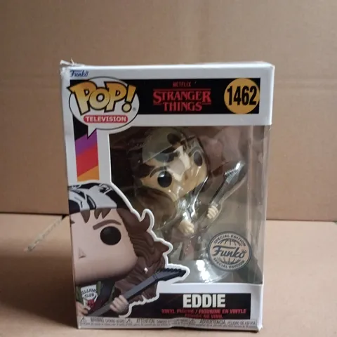 FUNKO POP! TELEVISION EDDIE MUNSON – STRANGER THINGS BOXED VINYL FIGURE (1462)