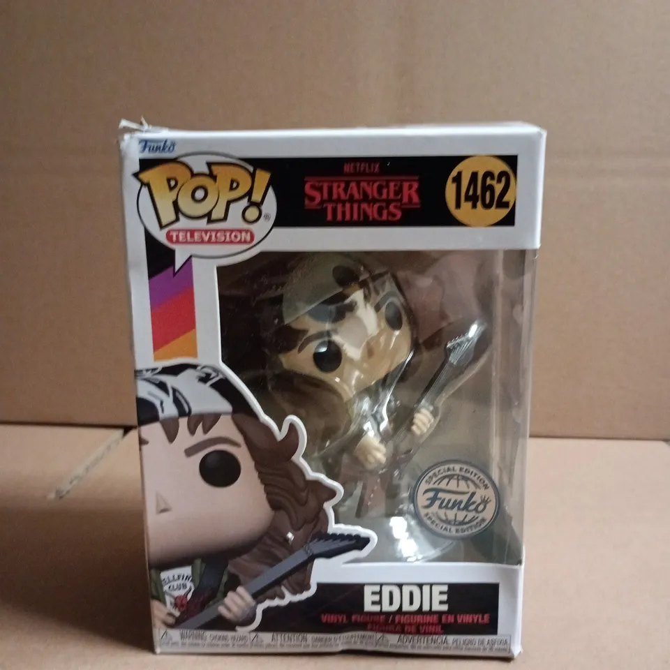 FUNKO POP! TELEVISION EDDIE MUNSON – STRANGER THINGS BOXED VINYL FIGURE (1462)