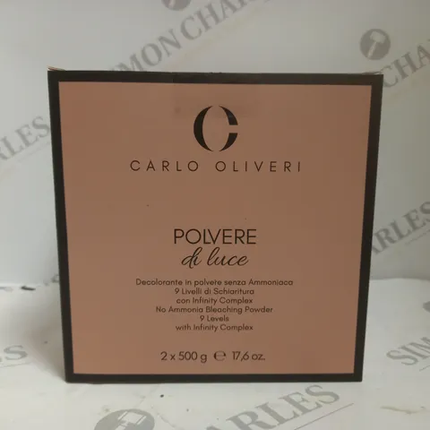 BOXED CARLO OLIVERI POLVERE DI LUCE NO AMMONIA BLEACHING POWDER (2 X 500G)
