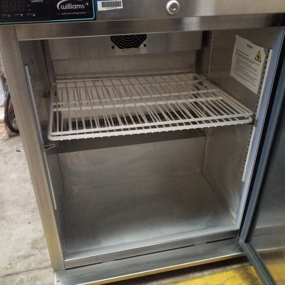 WILLIAMS HA135-SA SINGLE DOOR 135LTR UNDERCOUNTER REFRIGERATOR