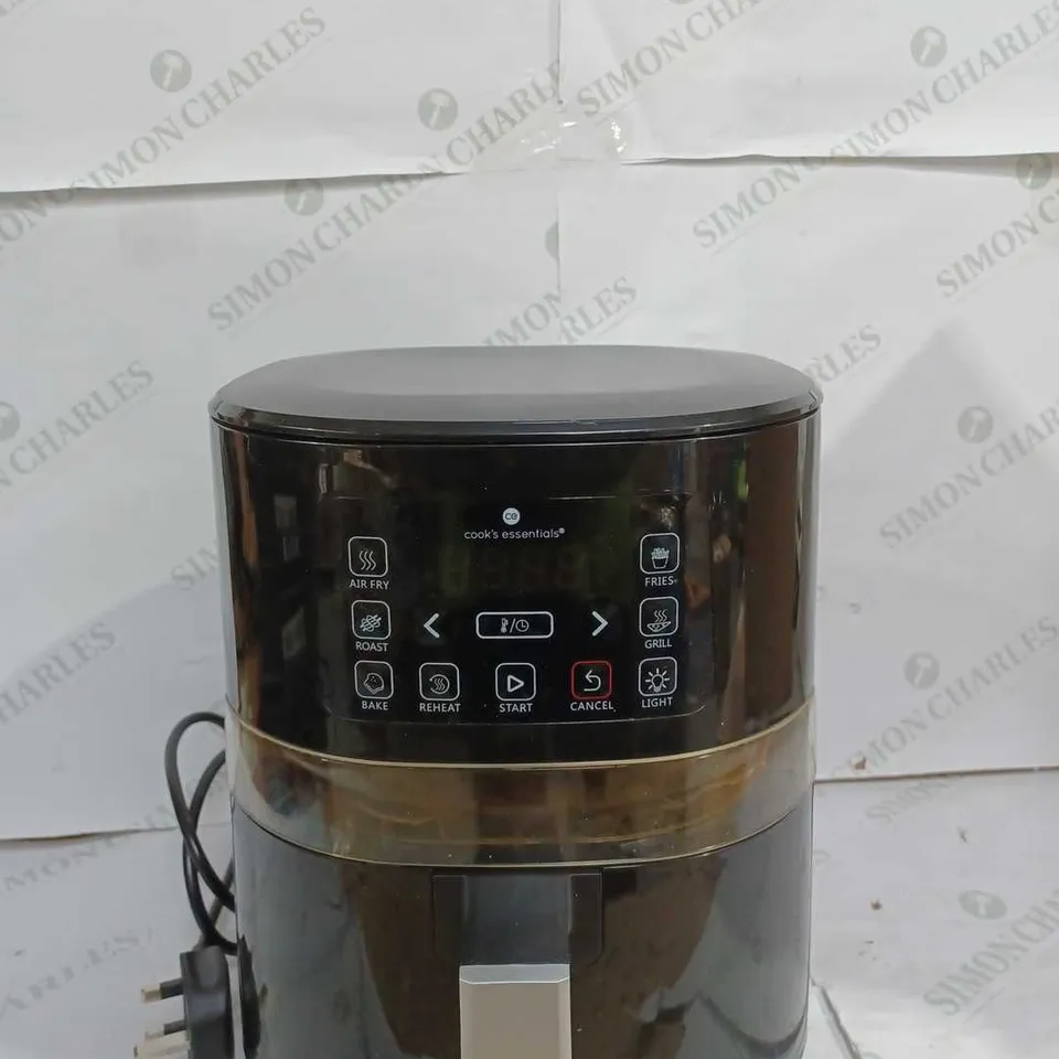 COOK'S ESSENTIALS 4.0L AIR FRYER - BLACK