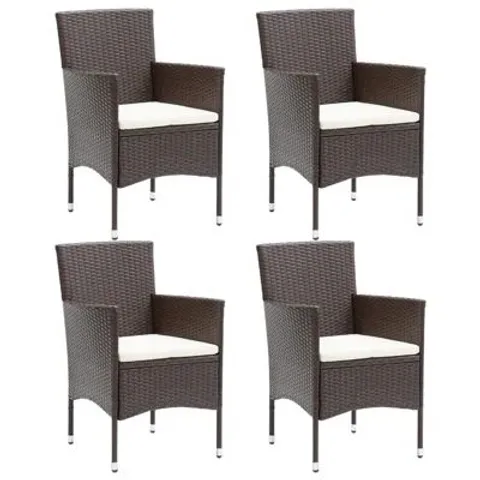 BOXED GERLING PATIO DINING ARMCHAIR (SET OF 4)