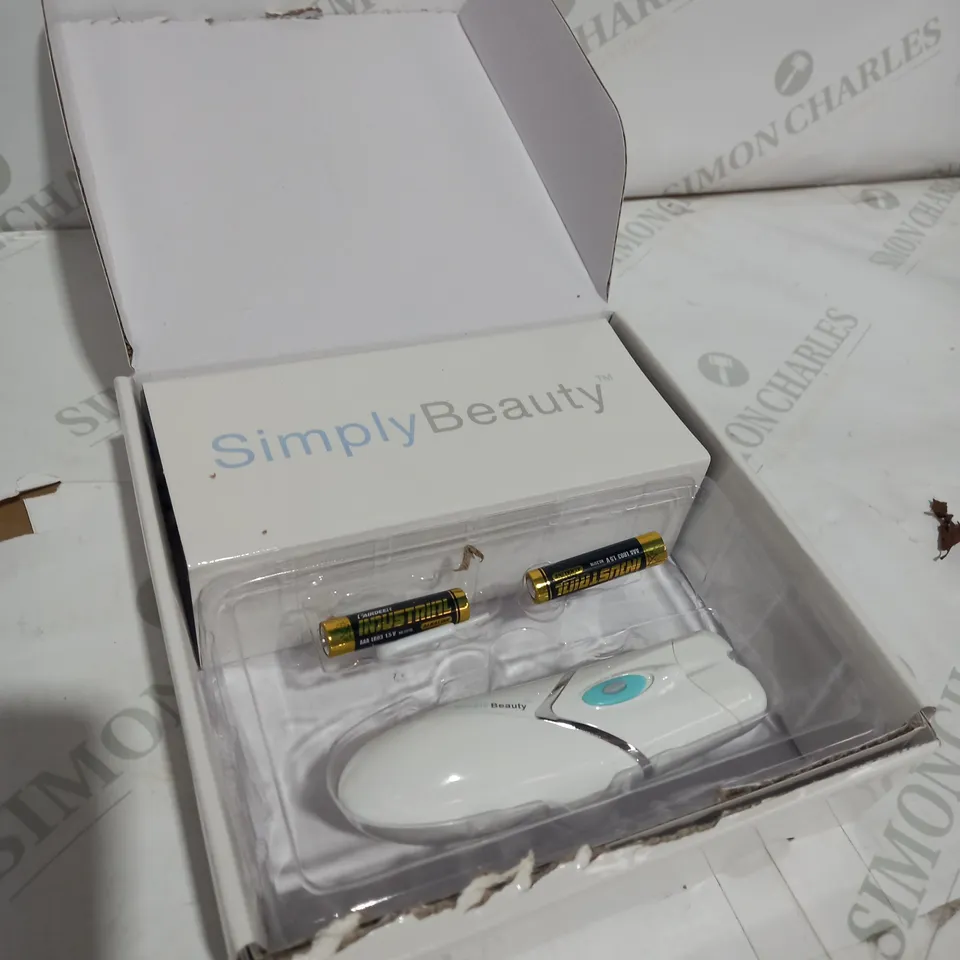 SIMPLY BEAUTY SINGLE HAIR EPILATOR - WHITE