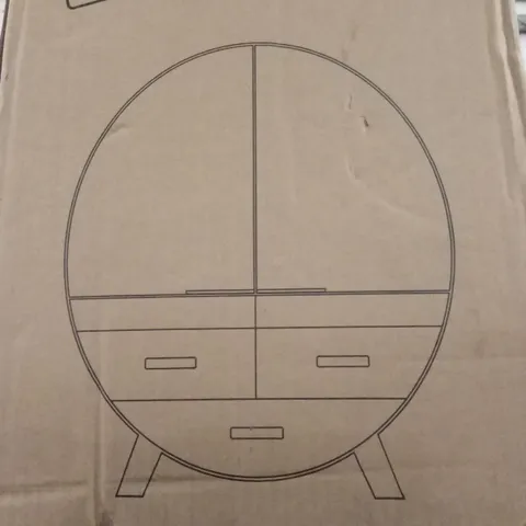 BOXED NEO WALL MOUNTED 2-DRAWER VANITY UNIT (1 BOX)