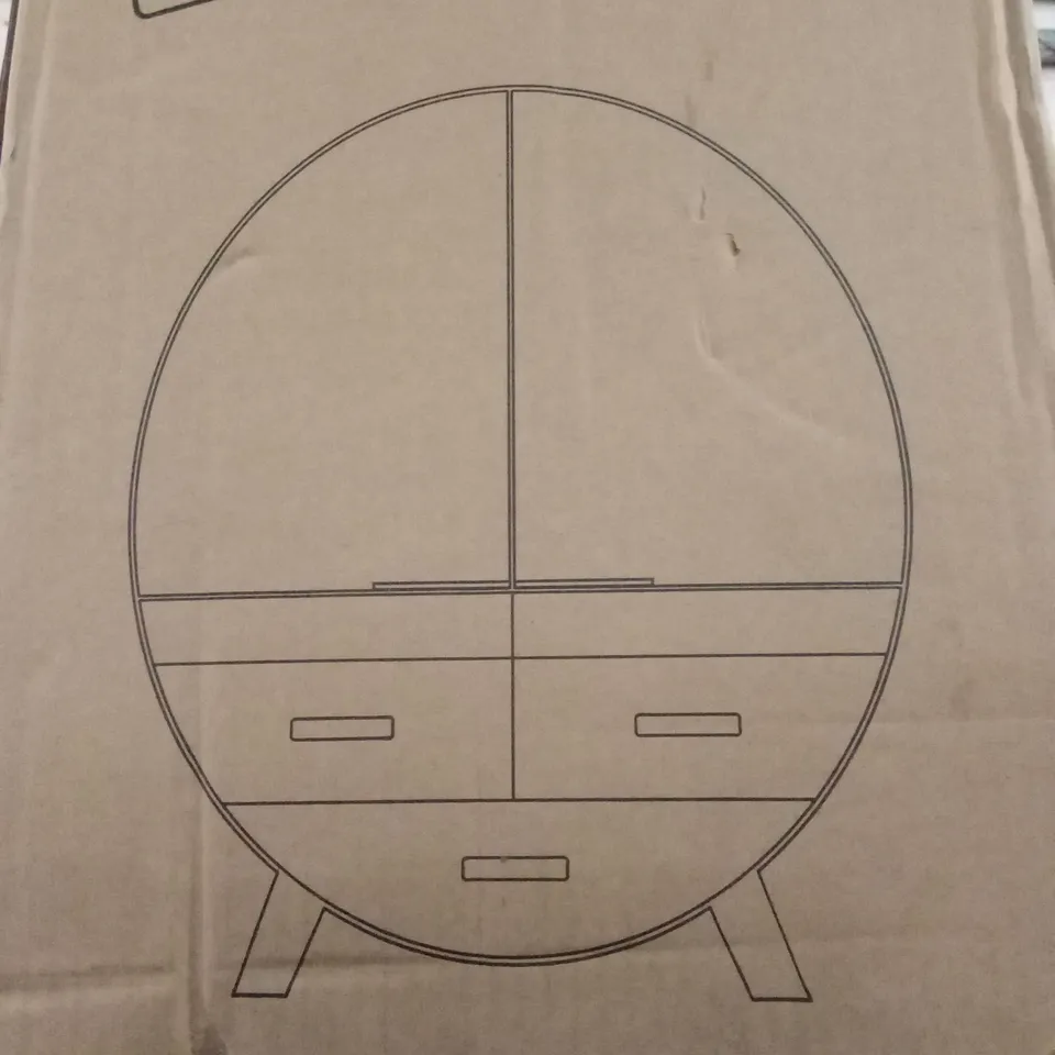 BOXED NEO WALL MOUNTED 2-DRAWER VANITY UNIT (1 BOX)