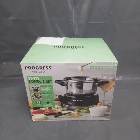 PROGRESS SWISS FONDUE SET