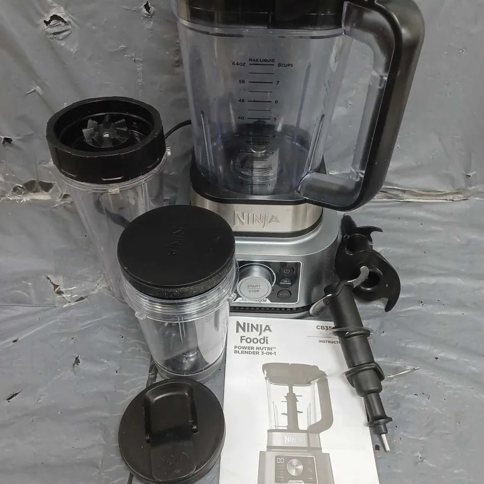 BOXED NINJA FOODI POWER NUTRI BLENDER 3 IN 1 