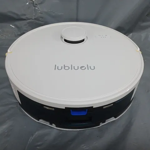 BOXED LUBLUELU ROBOTIC VACUUM CLEANER IN WHITE