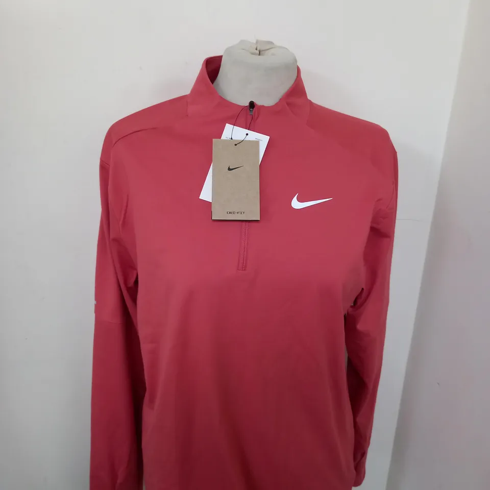 NIKE HALF ZIP RUNNING TOP SIZE S
