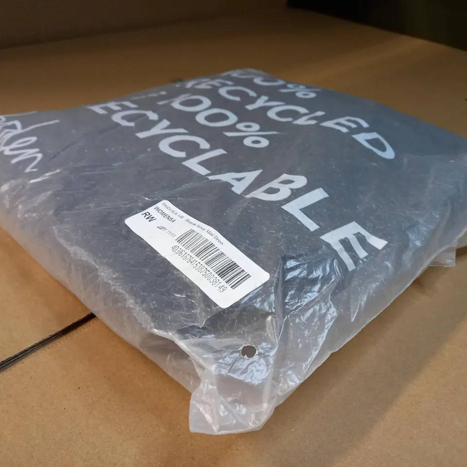 PACKAGED BODEN BLOUSEN JERSEY MINI DRESS - SIZE 14R