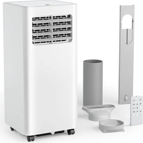 BOXED 7000BTU MOBILE AIR CONDITIONER 4 IN1 PORTABLE AIR CONDITIONING UNIT DEHUMIDIFIER