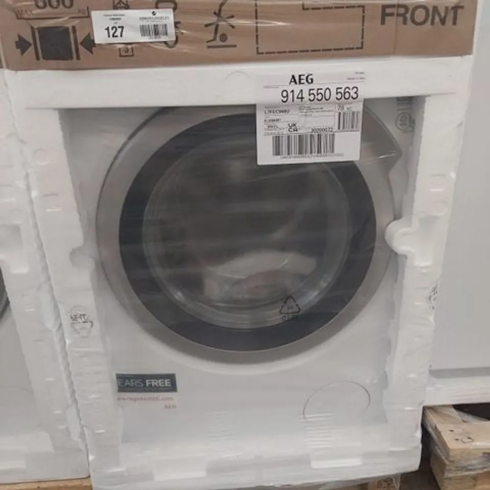 AEG 7000 PRO STEAM UNIVERSAL DOSE 8KG WASHING MACHINE WHITE MODEL L7FEC946U RRP £834