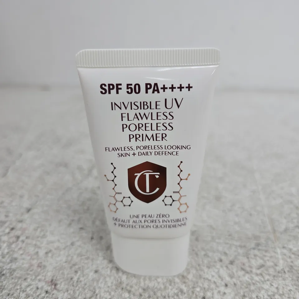 CHARLOTTE TILBURY SPF 50 PA++++ INVISUBLE UV FLAWLESS PORELESS PRIMER - 30ML