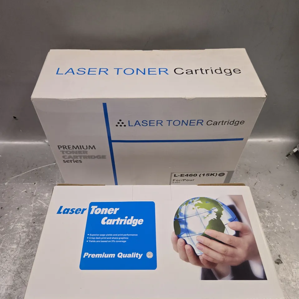 BOX OF APPROXIMATELY 6 ASSORTED BOXED LASER TONER CARTRIDGES IN VARIOUS MODELS
