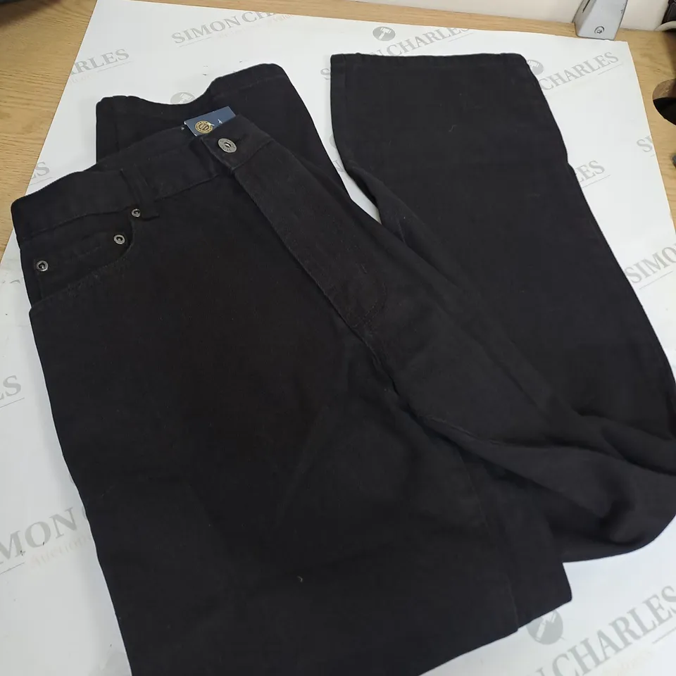 BLUE CIRCLE BLACK DENIM JEANS SIZE 34 / S 