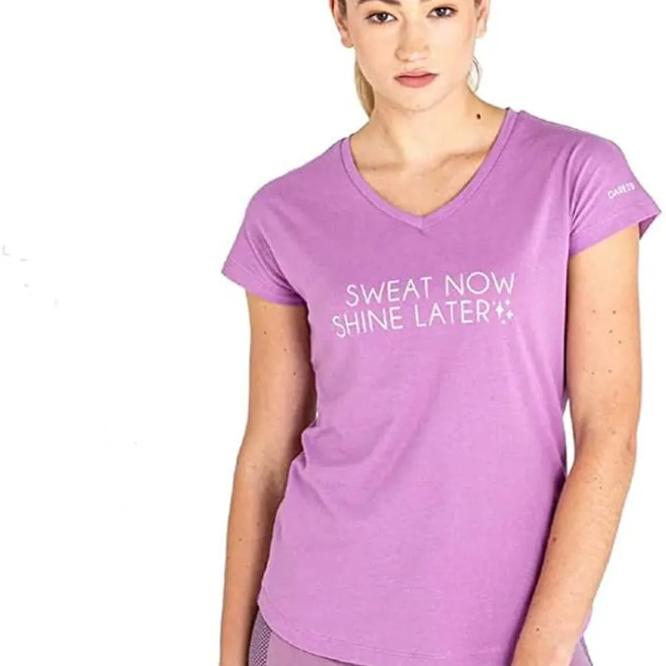 BRAND NEW DARE2B MOMENTS II WOMEN'S SHORT SLEEVE FITNESS T-SHIRT UK SIZE 10