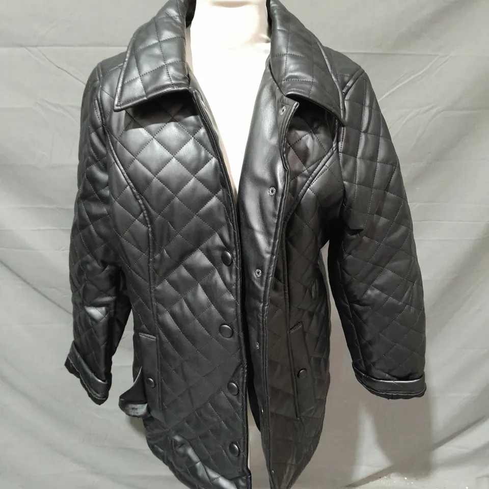 RUSH LANGFORD FAUX LEATHER JACKET ­ UK 14