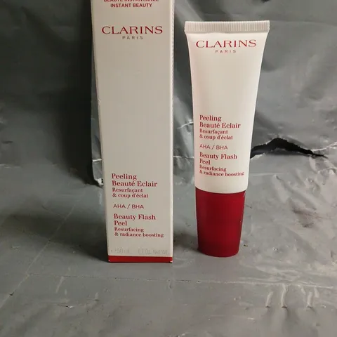 BOXED CLAIRINS BEAUTY FLASH PEEL 50ML