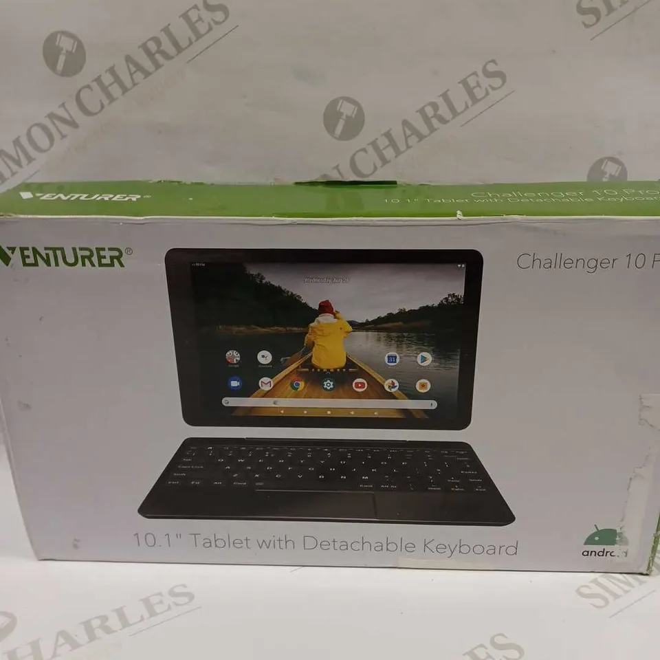 VENTURER CHALLENGER 10 PRO 10.1" TABLET WITH DETACHABLE KEYBOARD 