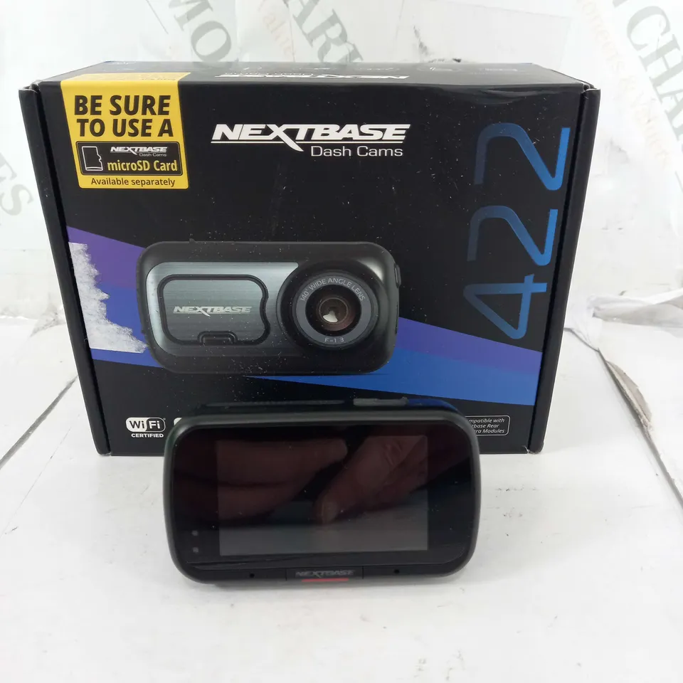 BOXED NEXTBASE 422GW VEHICLE DASH CAMERA 