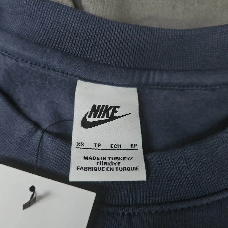 NIKE SWEATSHIRT – NAVY, UK XS (MEN'S)