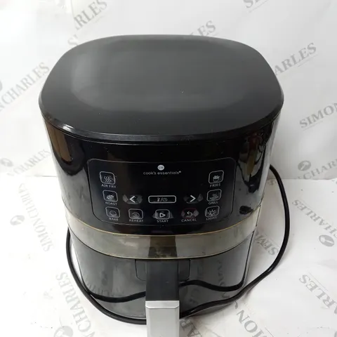 OUTLET COOK'S ESSENTIALS 4.0L AIR FRYER - BLACK