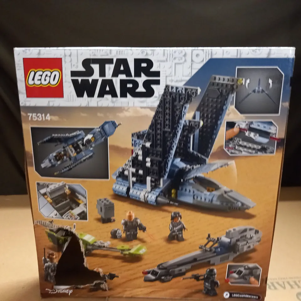 BOXED LEGO STAR WARS 75314 THE BAD BATCH ATTACK SHUTTLE SET