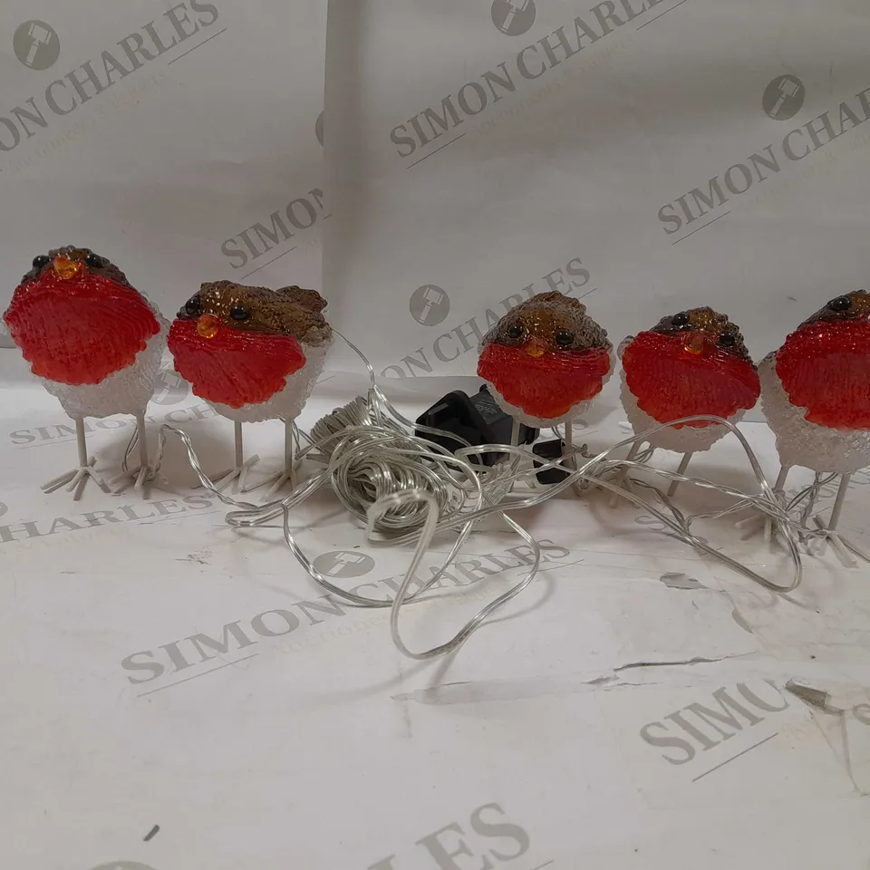 5 LED ROBINS ICE WHITE