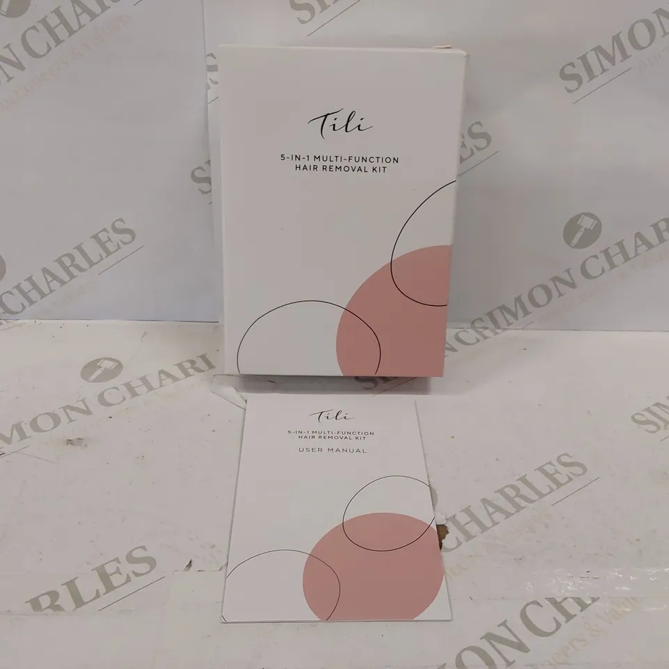 BOXED TILI 5-IN-1 MULTI-FUNCTIONAL HAIR REMOVAL KIT (1 BOX)