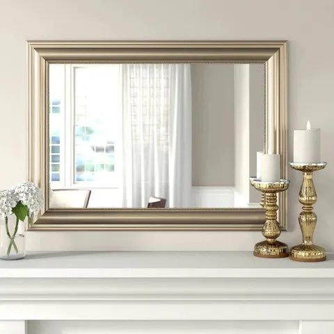 BOXED MAGDALENE RESIN FRAMED WALL MOUNTED ACCENT MIRROR