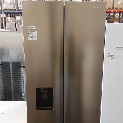HISENSE PUREFLAT RF632N4WIF FRIDGE FREEZER STAINLESS STEEL - UNPROCESSED RAW RETURN