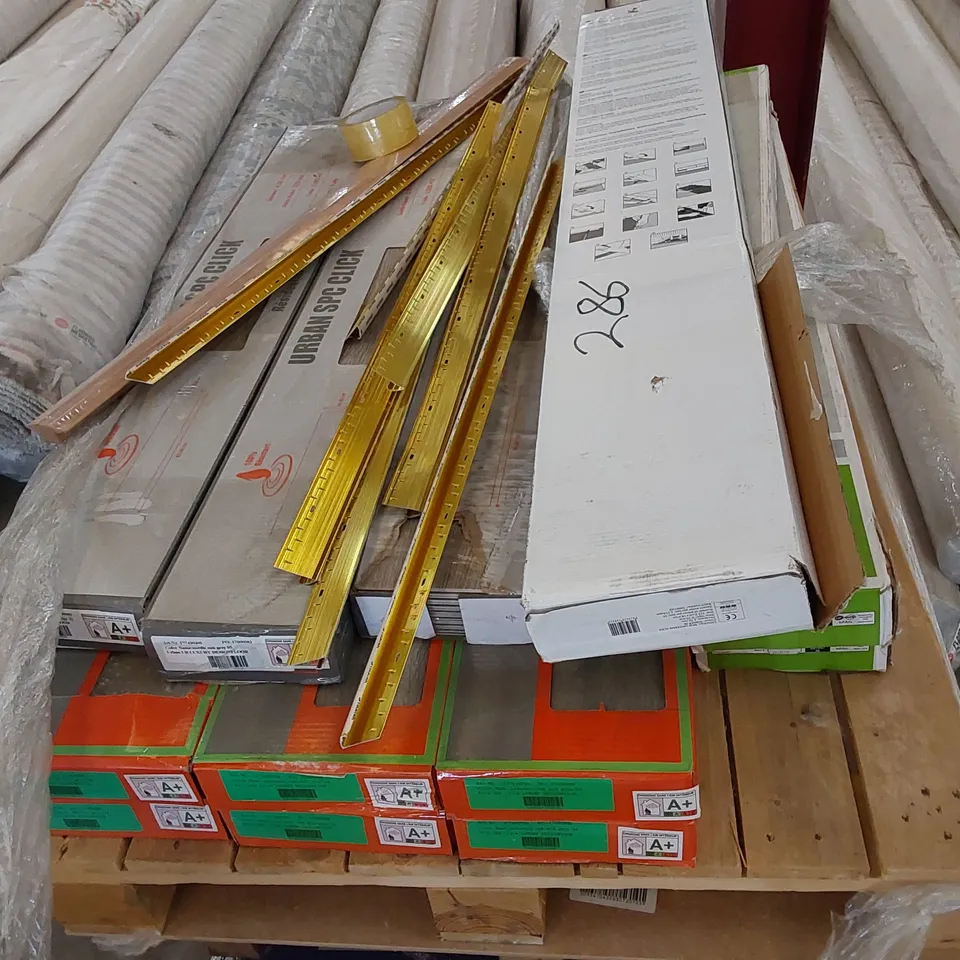 PALLET TO CONTAIN A LARGE QUANTITY OF FLOORING PRODUCTS 