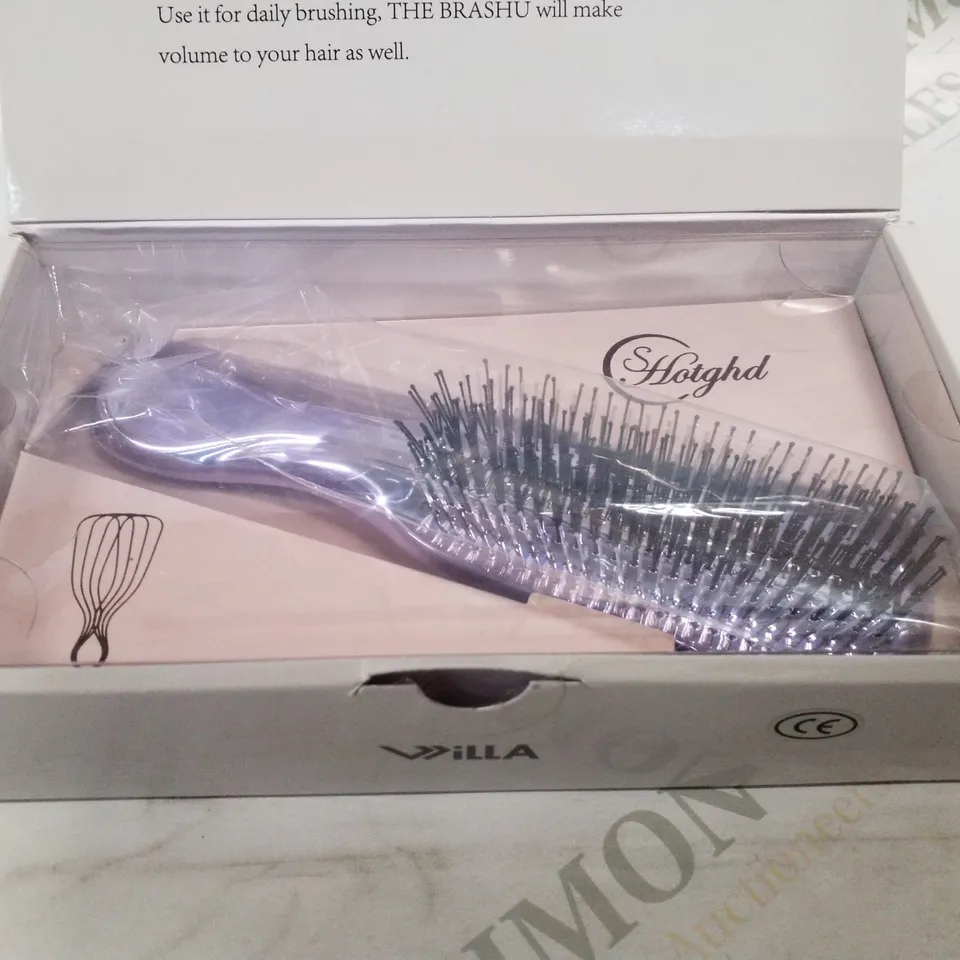 LOT OF 24 PURPLE SCALP BRUSHES