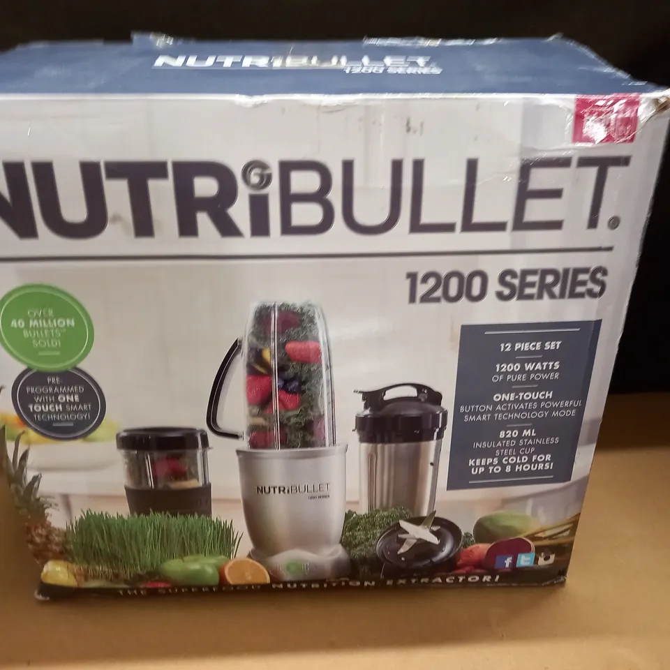 BOXED NUTRIBULLET 1200 SERIES 12-PIECE SET