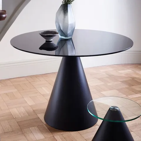 BOXED BEDMINSTER PEDESTAL DINING TABLE (2 BOXES)