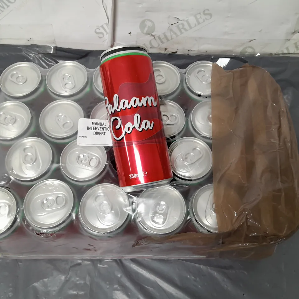 LOT OF 22 330ML SALAAM COLA CANS